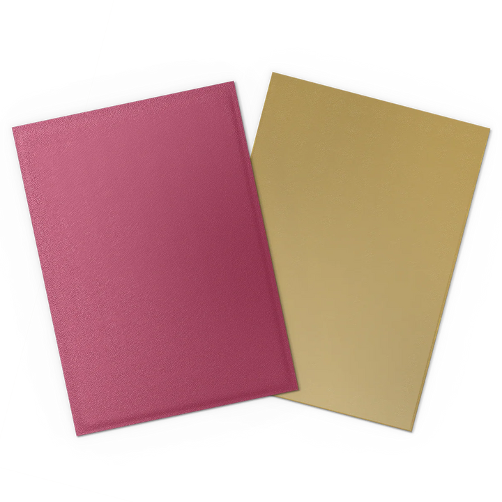 Dragon Shield Matte Dual Sleeves - Pomegranate &amp; Gold