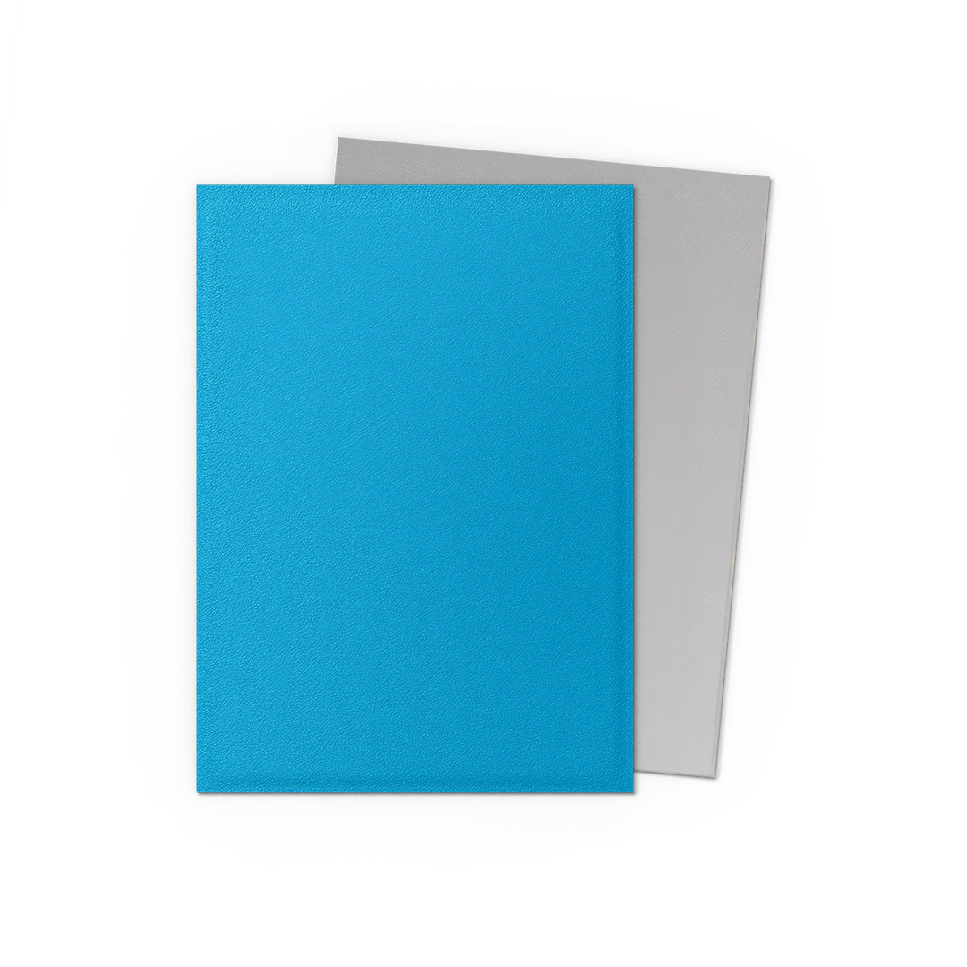 Dragon Shield Matte Dual Sleeves - Sky Blue &amp; Silver