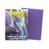 Dragon Shield Matte Dual Sleeves - Nebula & Silver