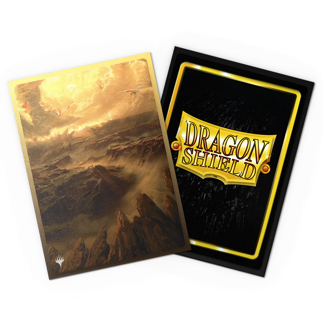Dragon Shield Matte Dual Art Sleeves MTG "Landfall Series" - Arid Mesa