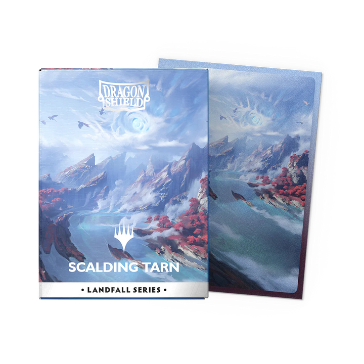 Dragon Shield Matte Dual Art Sleeves MTG "Landfall Series" - Scalding Tarn