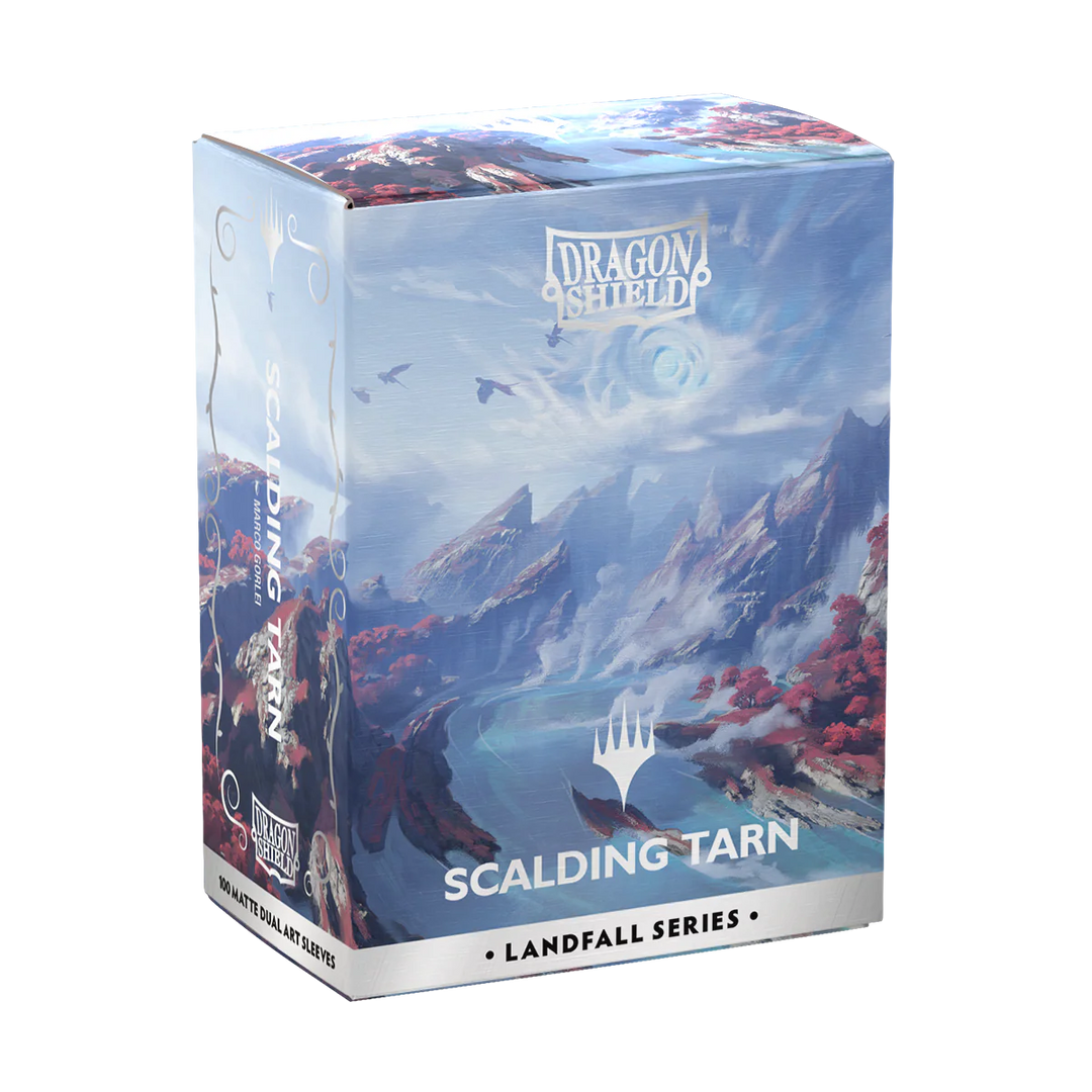 Dragon Shield Matte Dual Art Sleeves MTG "Landfall Series" - Scalding Tarn