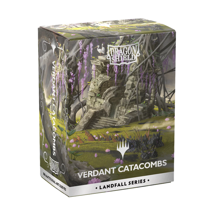 Dragon Shield Matte Dual Art Sleeves MTG "Landfall Series" - Verdant Catacombs