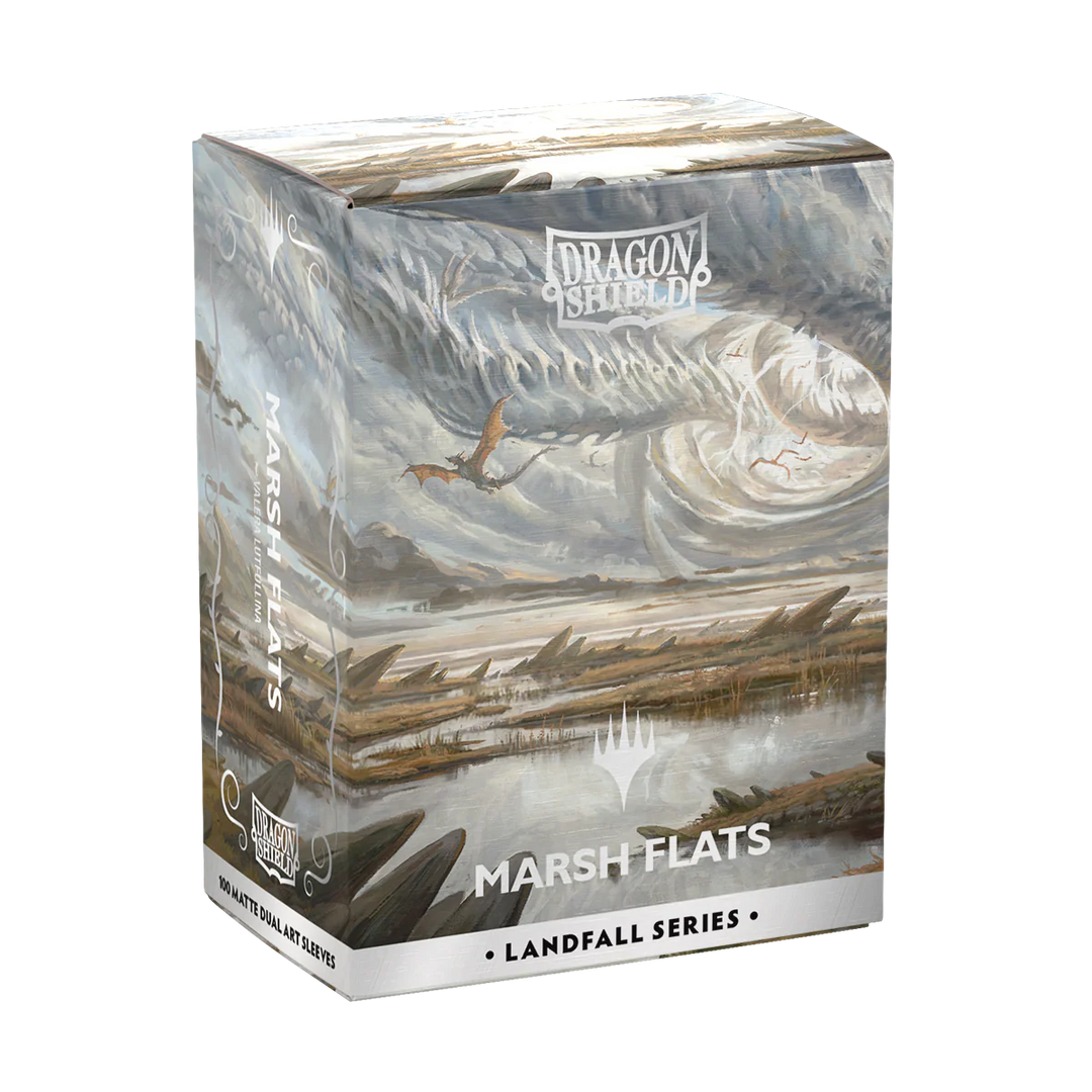 Dragon Shield Matte Dual Art Sleeves MTG "Landfall Series" - Marsh Flats