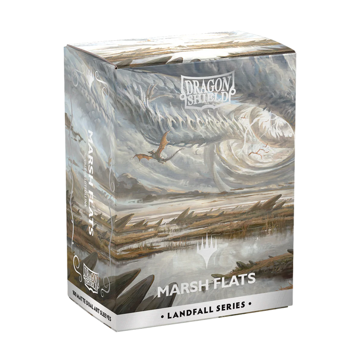Dragon Shield Matte Dual Art Sleeves MTG "Landfall Series" - Marsh Flats