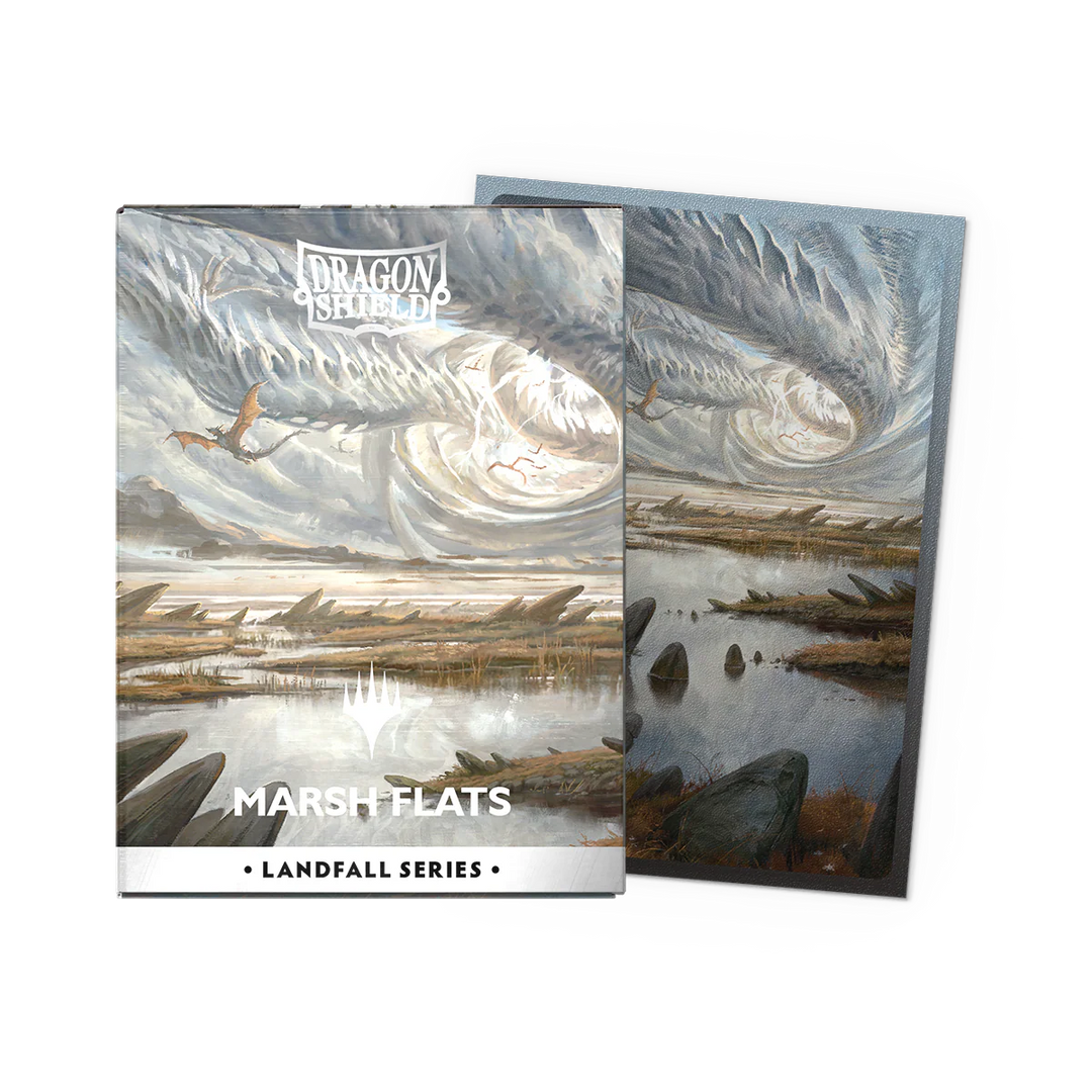 Dragon Shield Matte Dual Art Sleeves MTG "Landfall Series" - Marsh Flats