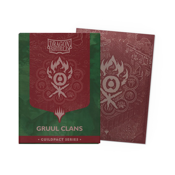 Dragon Shield Matte Dual Art Sleeves MTG "Guildpact Series" - Gruul Clans