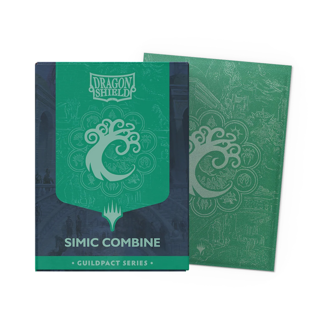Dragon Shield Matte Dual Art Sleeves MTG "Guildpact Series" - Simic Combine
