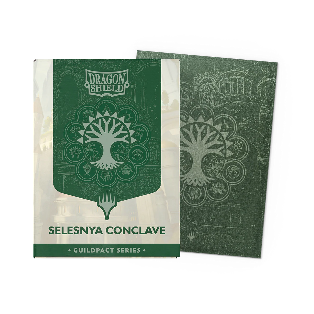 Dragon Shield Matte Dual Art Sleeves MTG "Guildpact Series" - Selesnya Conclave