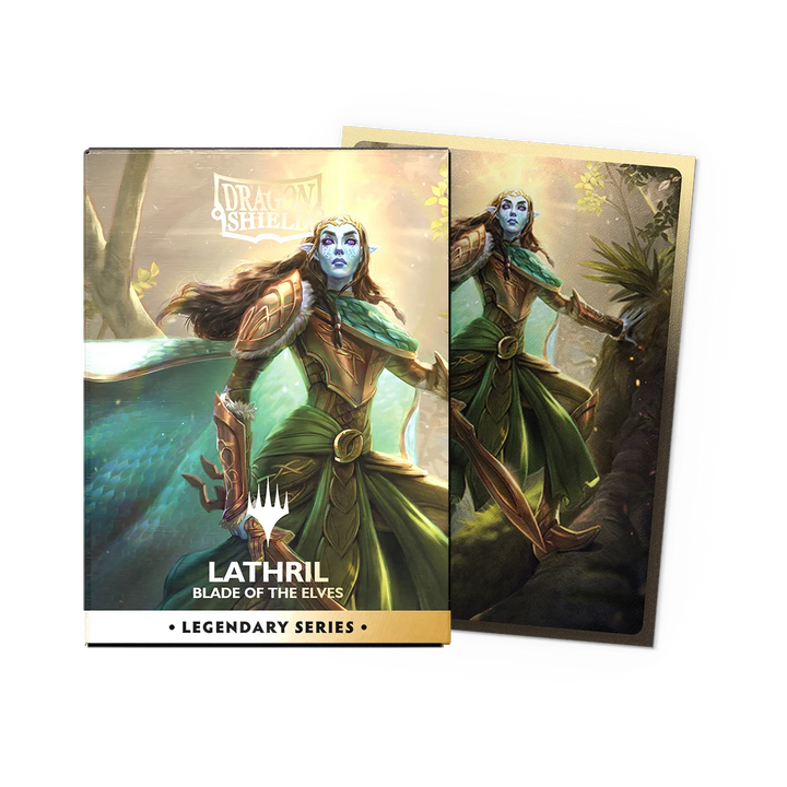 Dragon Shield Matte Dual Art Sleeves MTG "Legendary Series" - Lathril, Blade of Elves