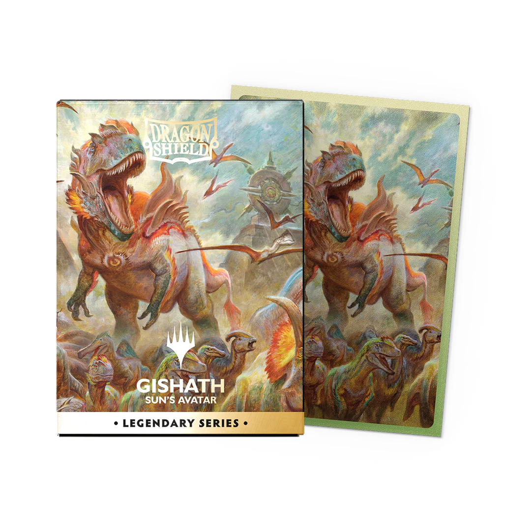 Dragon Shield Matte Dual Art Sleeves MTG "Legendary Series" - Gishath, Sun´s Avatar
