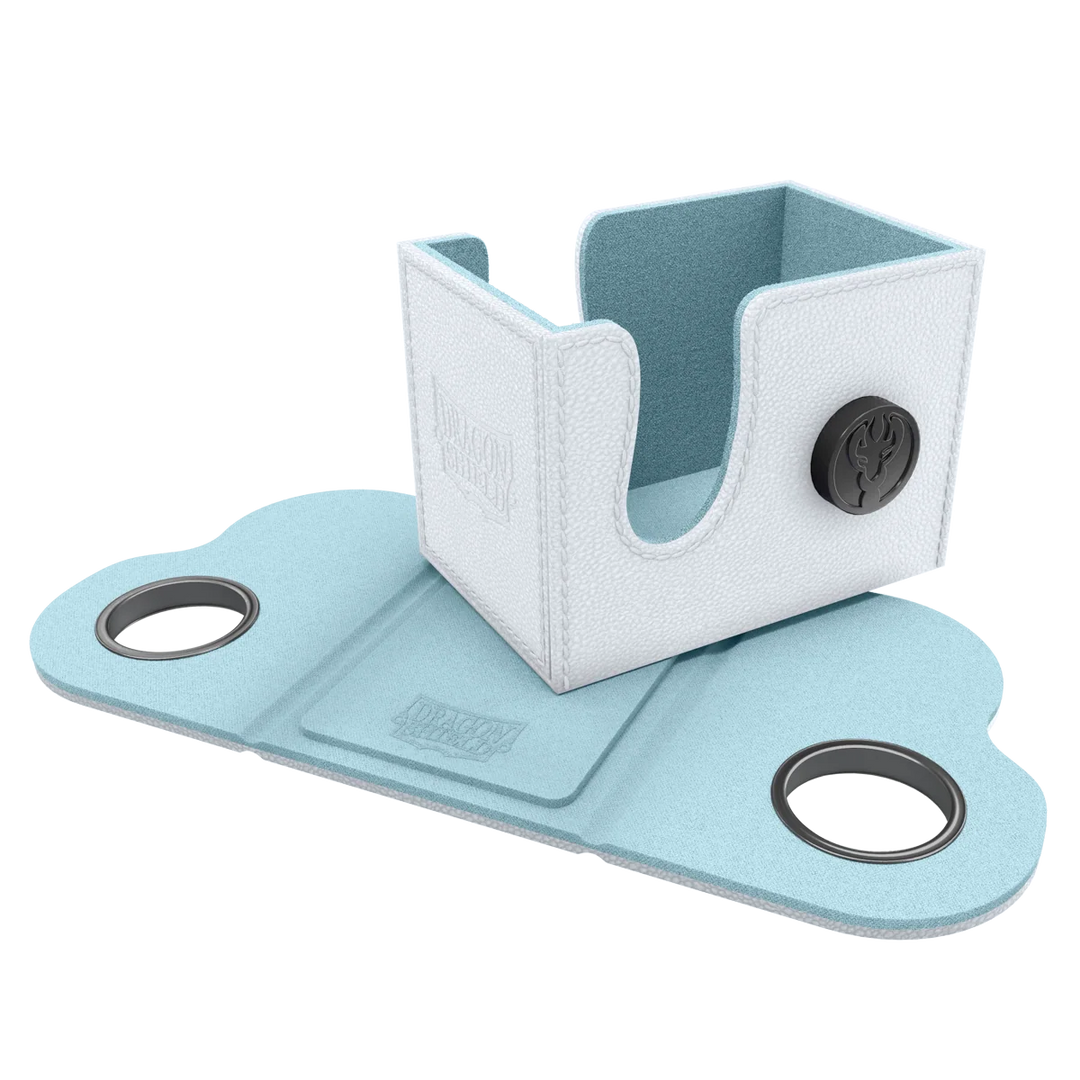Dragon Shield - Dragon Box 80+ White &amp; Aqua