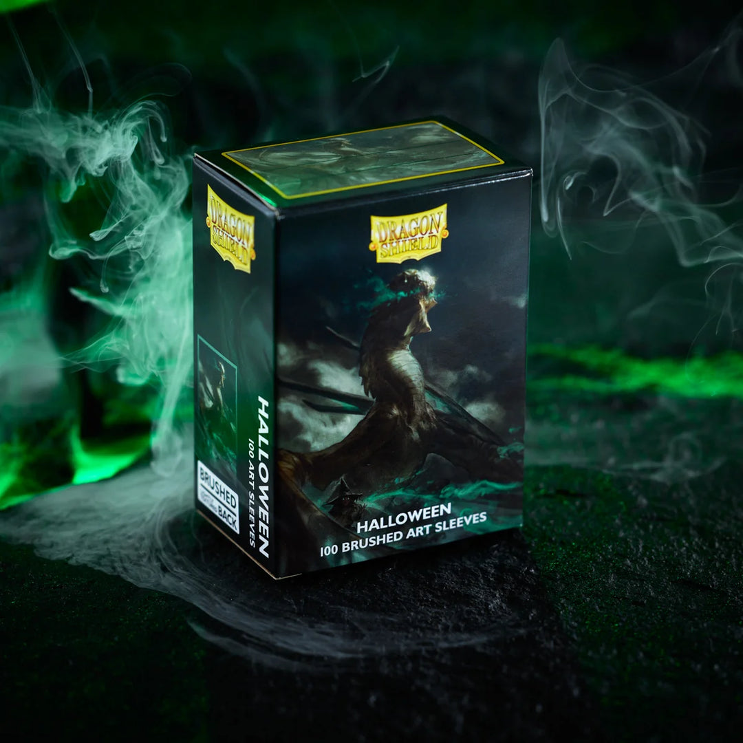 Dragon Shield Brushed Art Sleeves - Halloween 2026