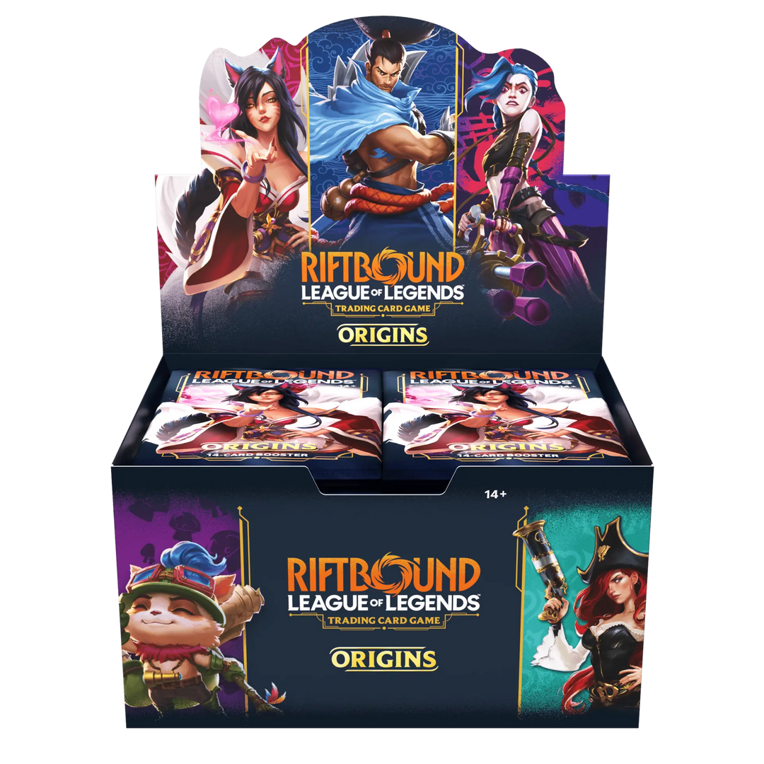Riftbound League of Legends - Origins-Boosterbox - englisch