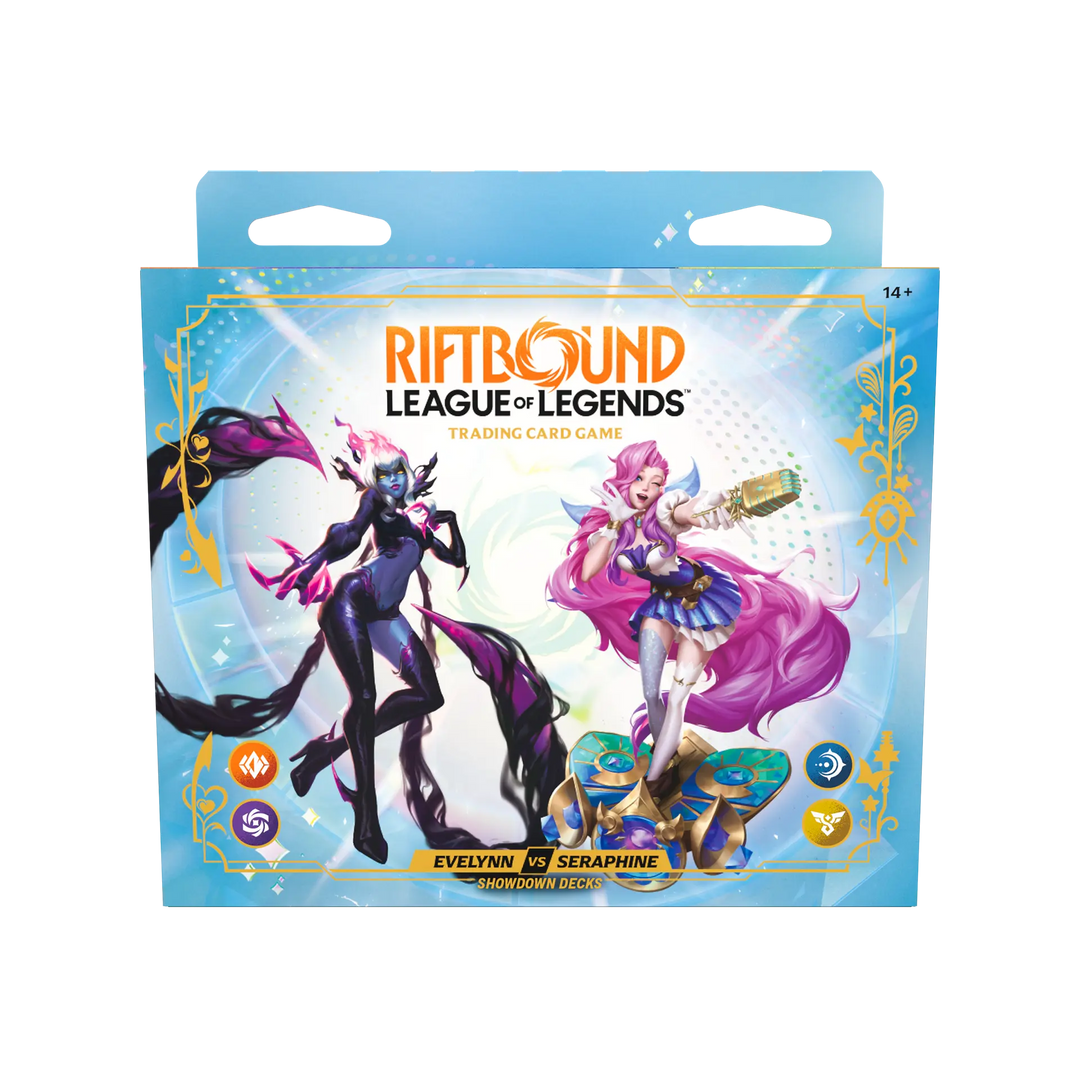 PreOrder - Riftbound League of Legends - Radiance - Showdown-Deck Evelynn vs. Seraphine - englisch