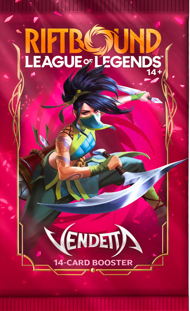 Riftbound League of Legends - Vendetta Booster - englisch