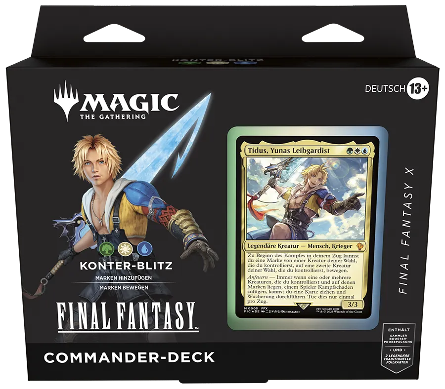 Magic: The Gathering - Final Fantasy - Commander-Deck - Konter-Blitz - deutsch