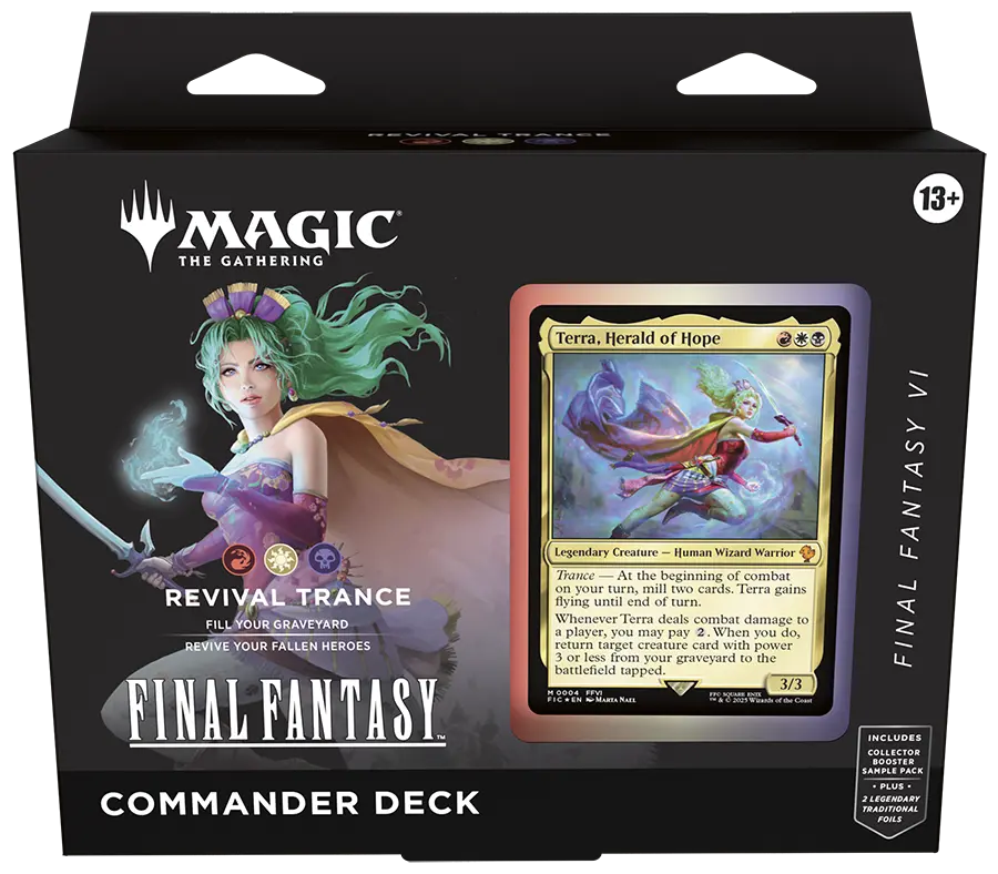 Magic: The Gathering - Final Fantasy - Commander-Deck - Revival Trance - englisch