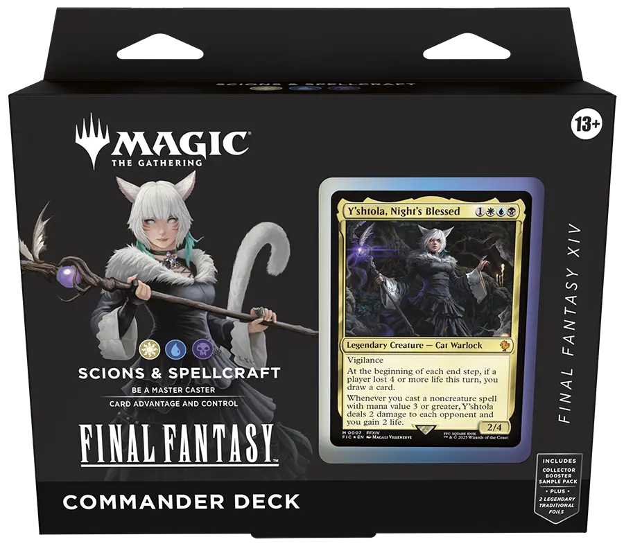 Magic: The Gathering - Final Fantasy - Commander-Deck - Scions &amp; Spellcraft - englisch
