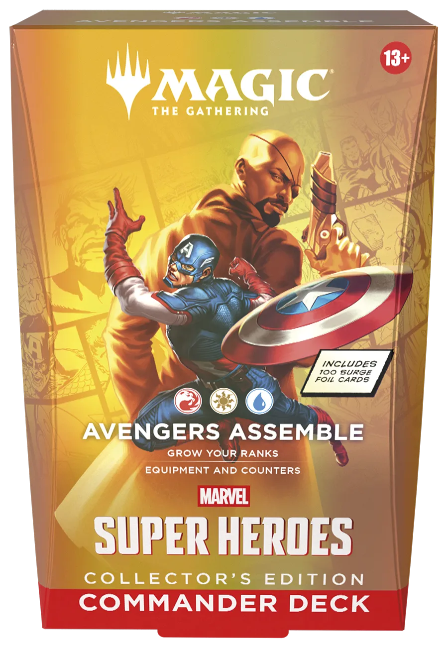 Magic: The Gathering - Marvel Super Heroes - Collector Commander-Deck Avengers Assemble - englisch