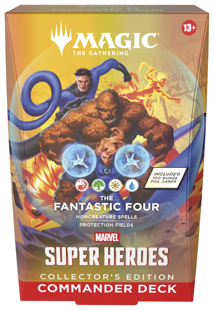 Magic: The Gathering - Marvel Super Heroes - Collector Commander-Deck The Fantasic Four - englisch