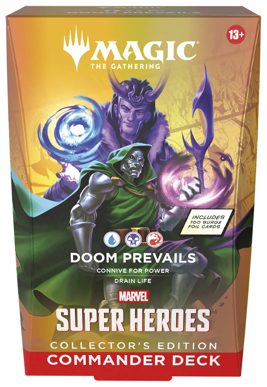 Magic: The Gathering - Marvel Super Heroes - Collector Commander-Deck Doom Prevails - englisch