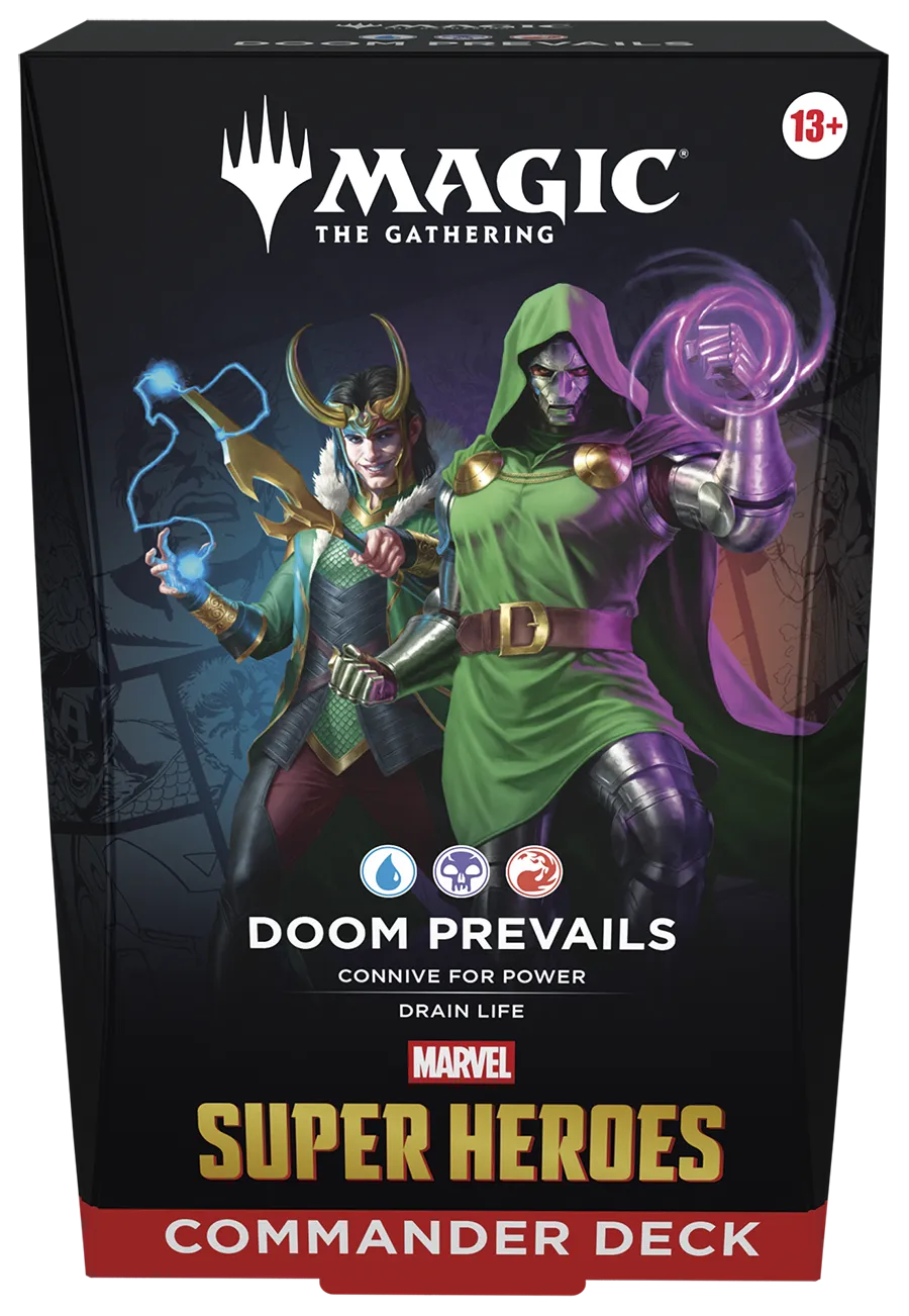 Magic: The Gathering - Marvel Super Heroes - Commander-Deck Doom Prevails - englisch