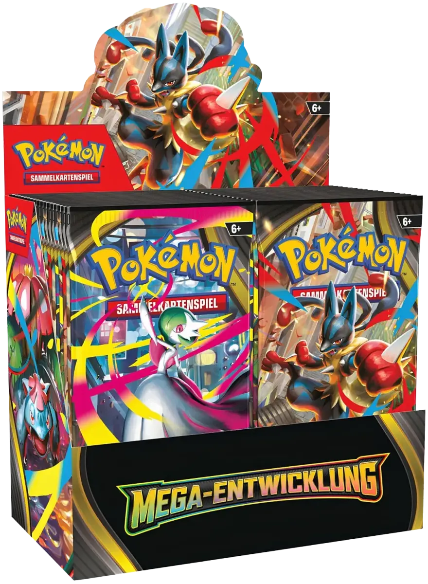 Pokémon Mega-Entwicklung ME01 Mega-Entwicklung - Booster-Display - deutsch