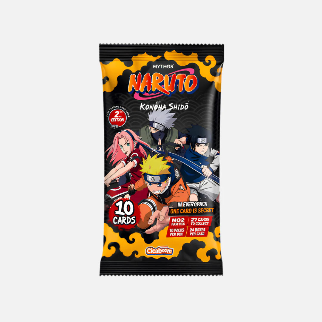 Naruto Mythos TCG - Konosha Shido - First Set 2nd Edition Booster - englisch