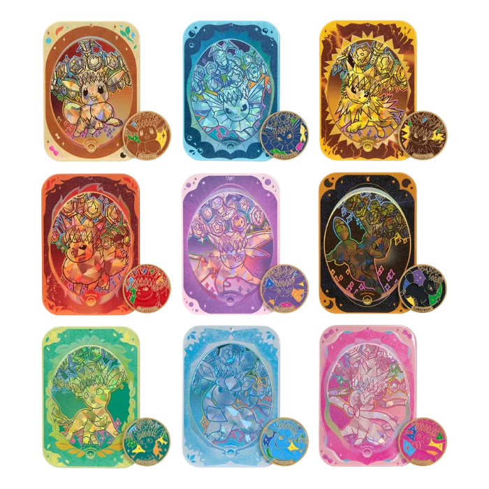 Pokémon Eevee &amp; Friends Terastal Gathering CSV9.5 Tin Box –  chinesisch