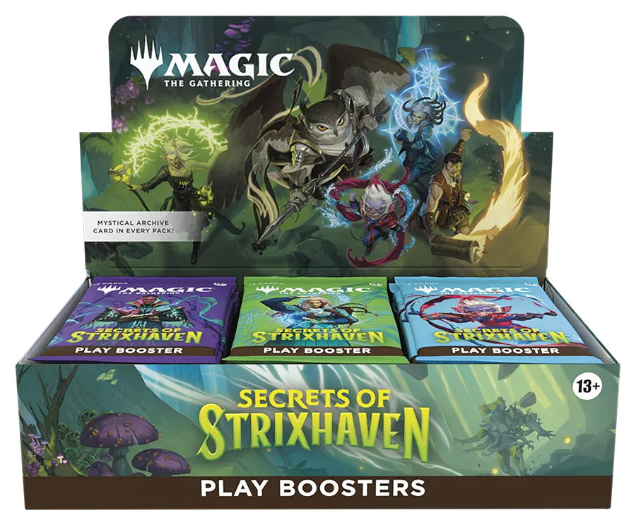 Magic: The Gathering - Secrets of Strixhaven - Play-Booster Display - englisch