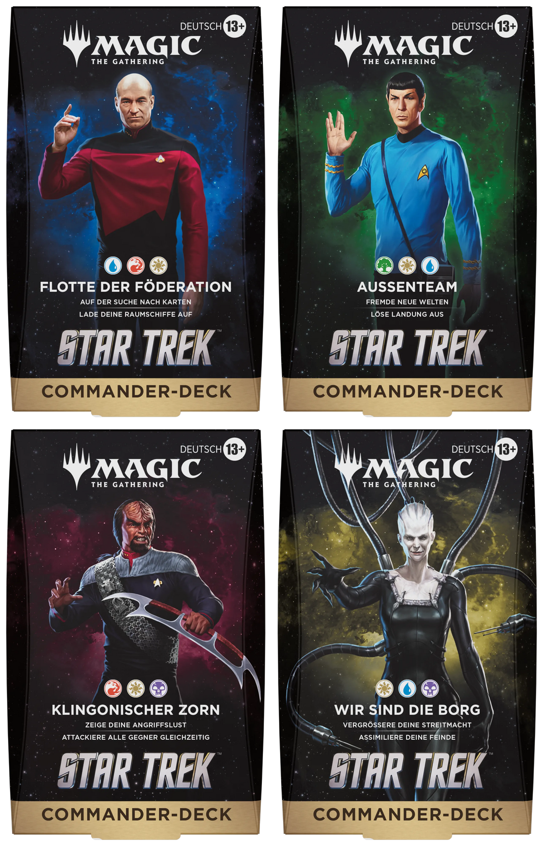 PreOrder - Magic: The Gathering - Star Trek - Commander-Deck - deutsch