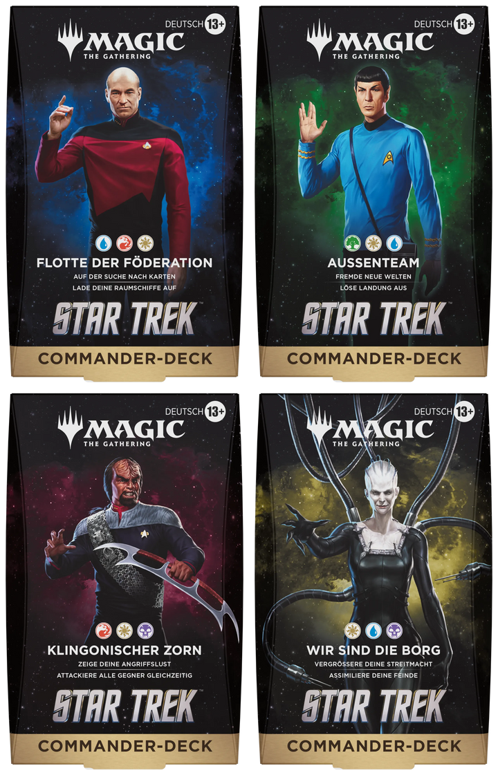 PreOrder - Magic: The Gathering - Star Trek - Commander-Deck - deutsch