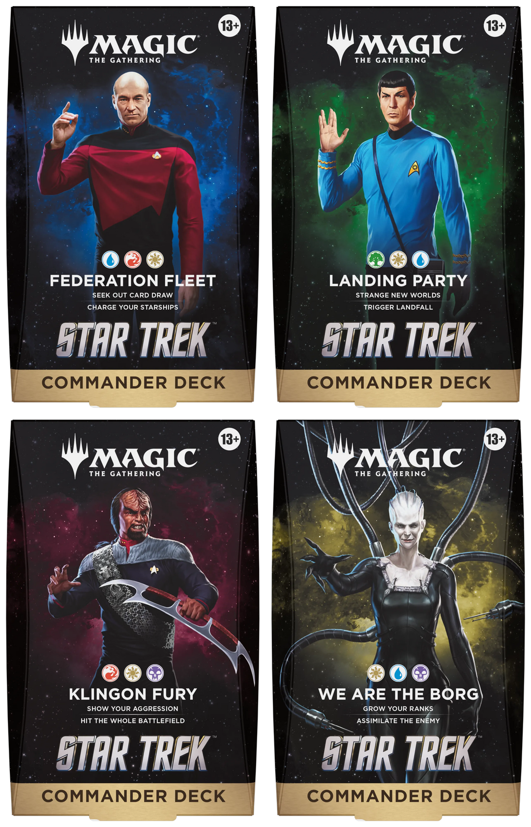 PreOrder - Magic: The Gathering - Star Trek - Commander-Deck - englisch