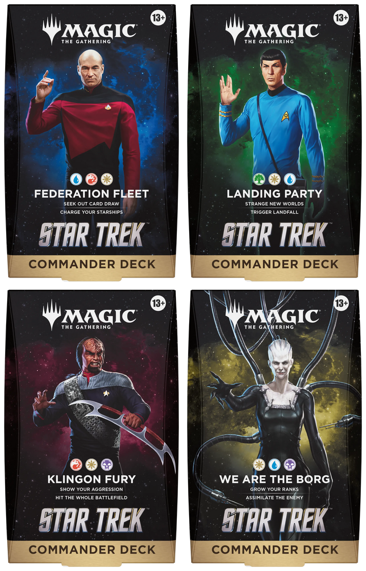 PreOrder - Magic: The Gathering - Star Trek - Commander-Deck - englisch