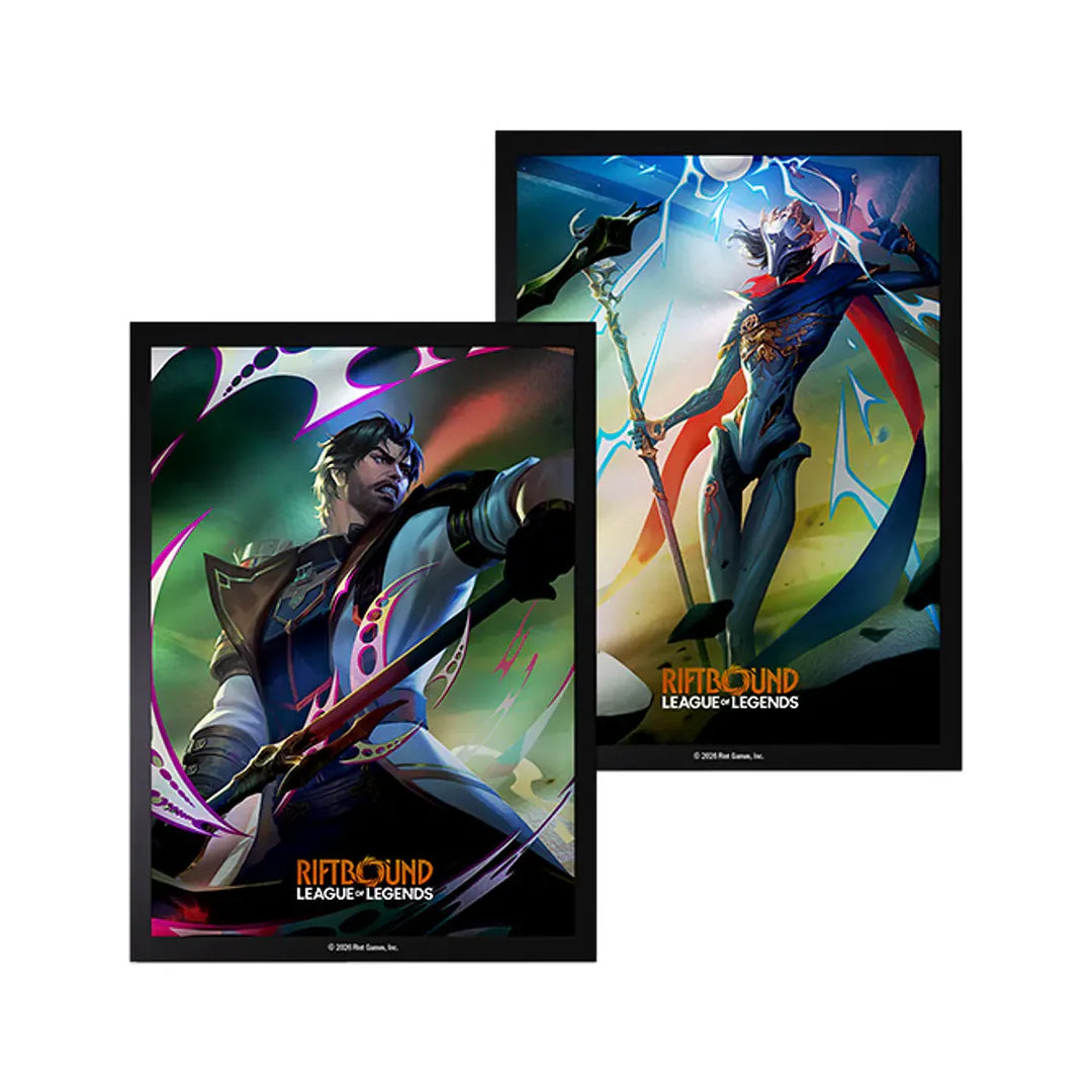 UVS Games Sleeves - Riftbound League of Legends - Jayce vs. Viktor