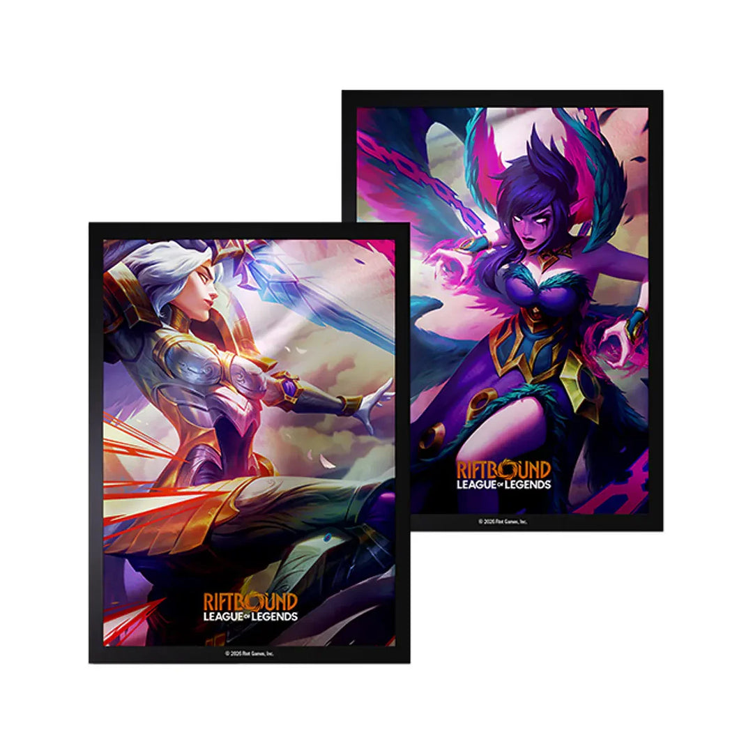 UVS Games Sleeves - Riftbound League of Legends -  Kayle vs. Morgana