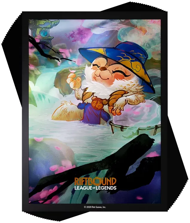 UVS Games Sleeves - Riftbound League of Legends - Spirit Blossom Teemo