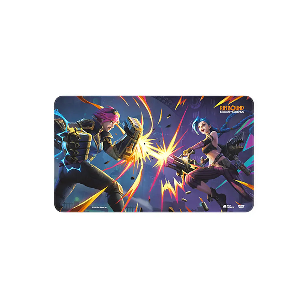 UVS Games Playmat - Riftbound League of Legends - Vi vs. Jinx