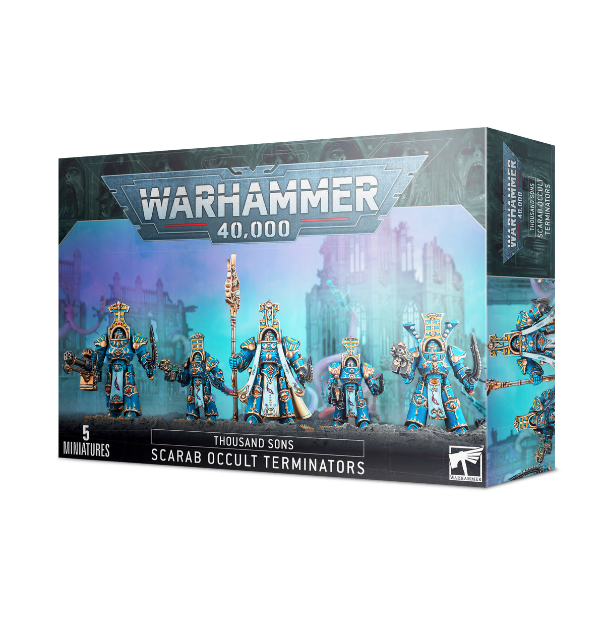Thousand Sons: Skarabäenkult-Terminatoren / Thousand Sons: Scarab Occult Terminators (43-36)