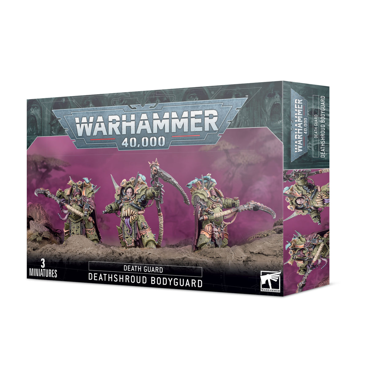 Death Guard: Todesschleier-Leibgarde / Death Guard: Deathshroud Bodyguard (43-50)