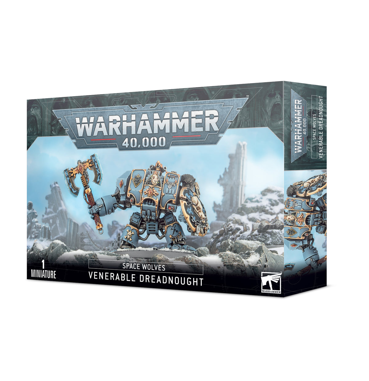 Space Wolves: Ehrwürdiger Dreadnought / Space Wolves: Venerable Dreadnought (53-12)