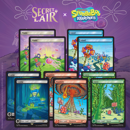 Secret Lair x SpongeBob SquarePants: Lands Under the Sea Non Foil