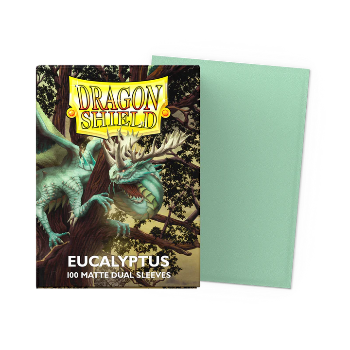 Dragon Shield Matte Dual Sleeves - Eucalyptus