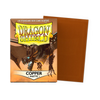 Dragon Shield Matte Sleeves - Copper