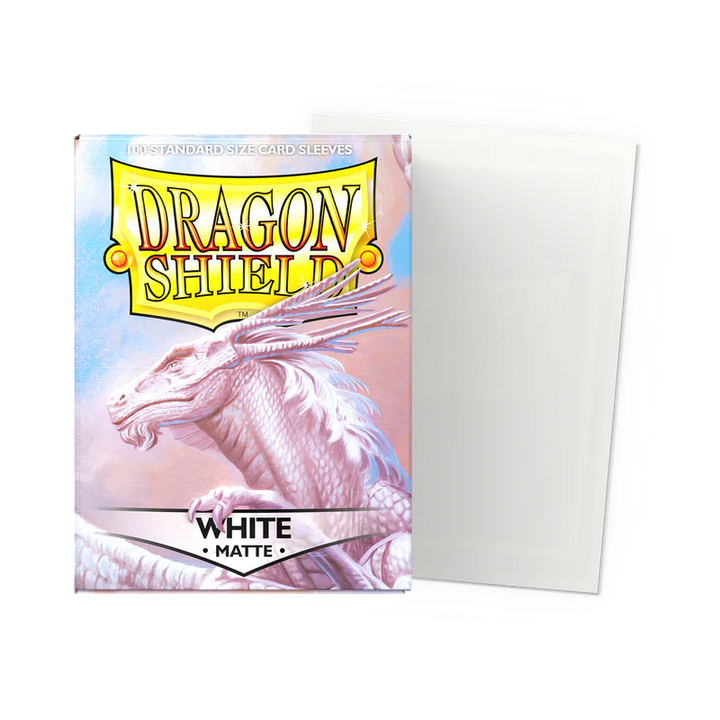 Dragon Shield Matte Sleeves - White