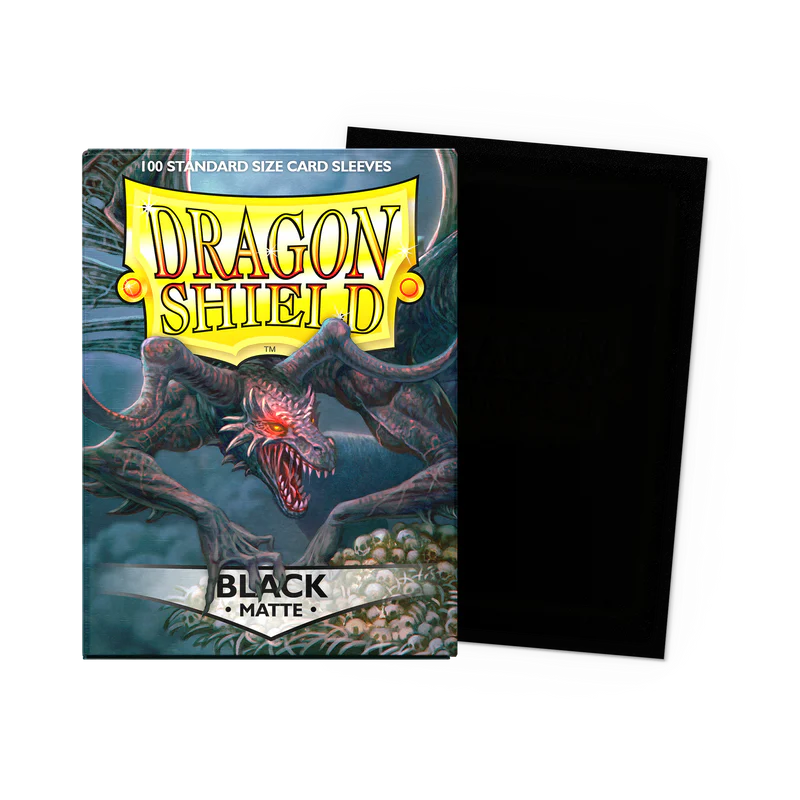 Dragon Shield Matte Sleeves - Black