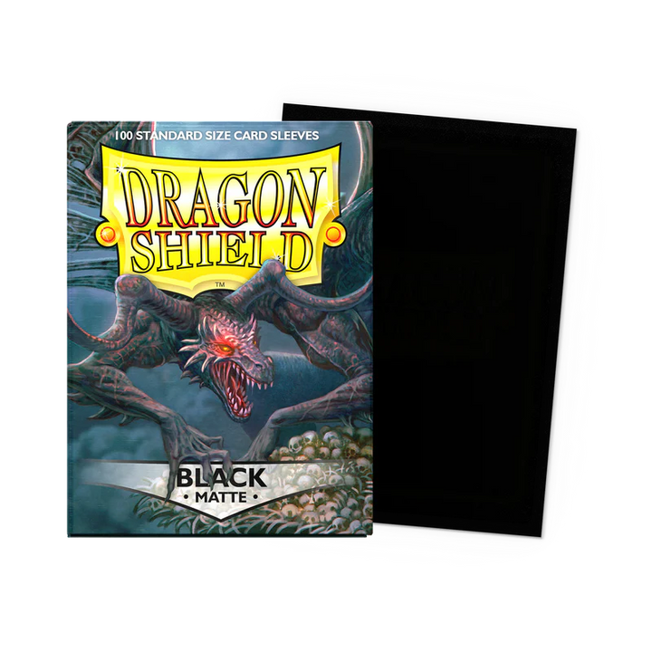 Dragon Shield Matte Sleeves - Black
