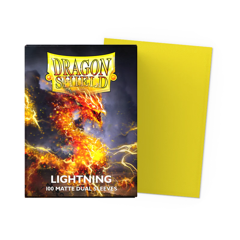 Dragon Shield Matte Dual Sleeves - Lightning