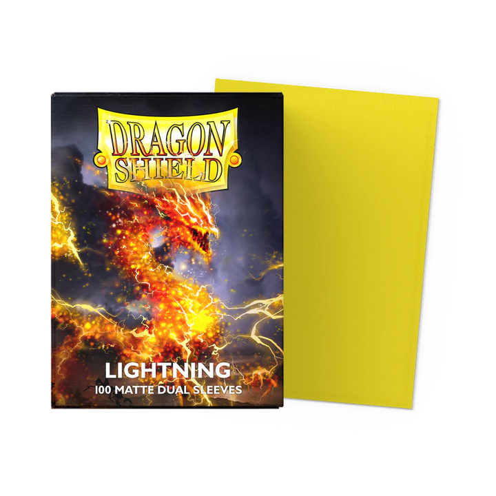 Dragon Shield Matte Dual Sleeves - Lightning